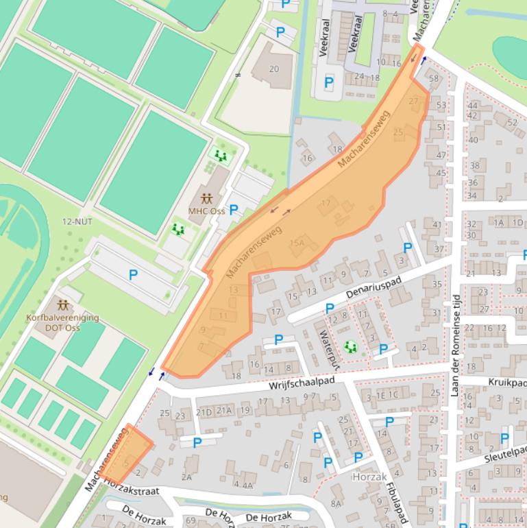 Kaart van postcodegebied 5347KA.