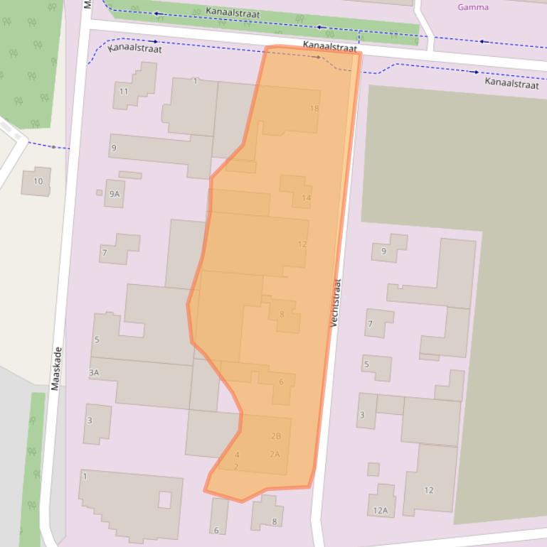 Kaart van postcodegebied 5347KP.