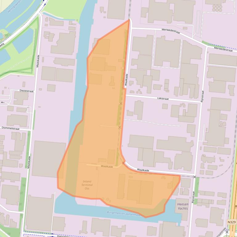 Kaart van postcodegebied 5347KR.