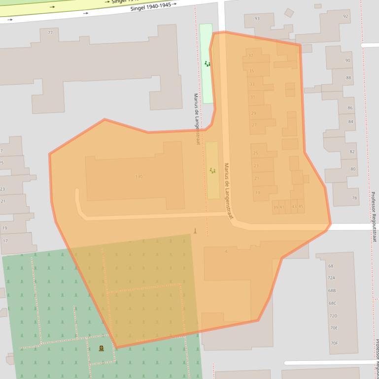 Kaart van postcodegebied 5348AK.