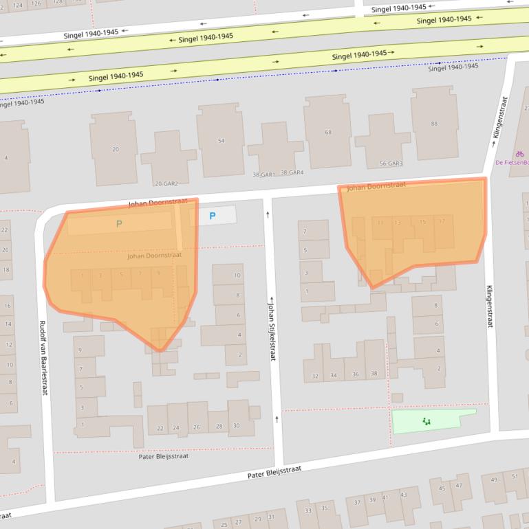 Kaart van postcodegebied 5348AS.