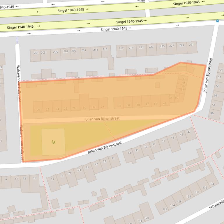 Kaart van postcodegebied 5348BM.