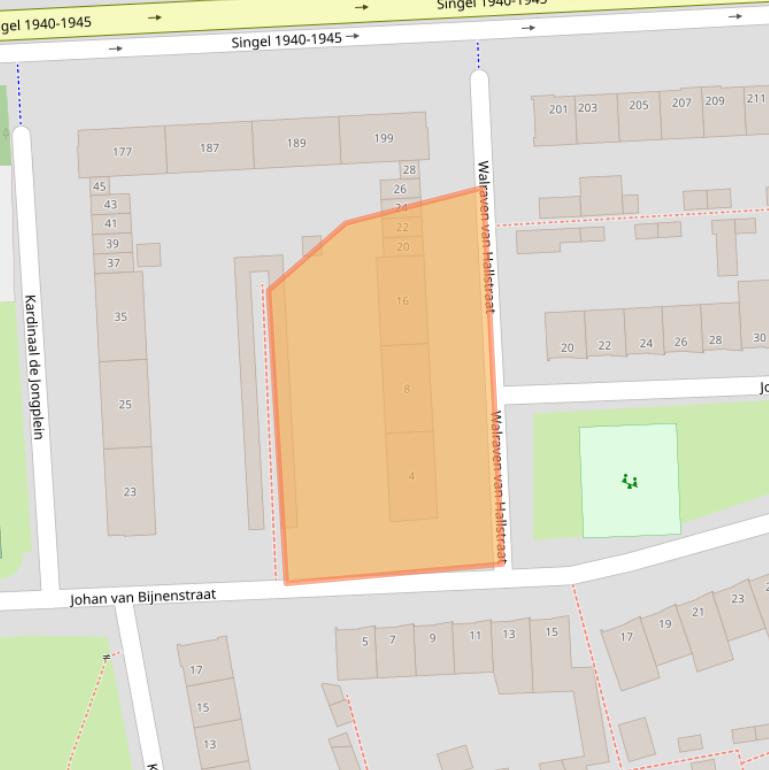 Kaart van postcodegebied 5348BN.