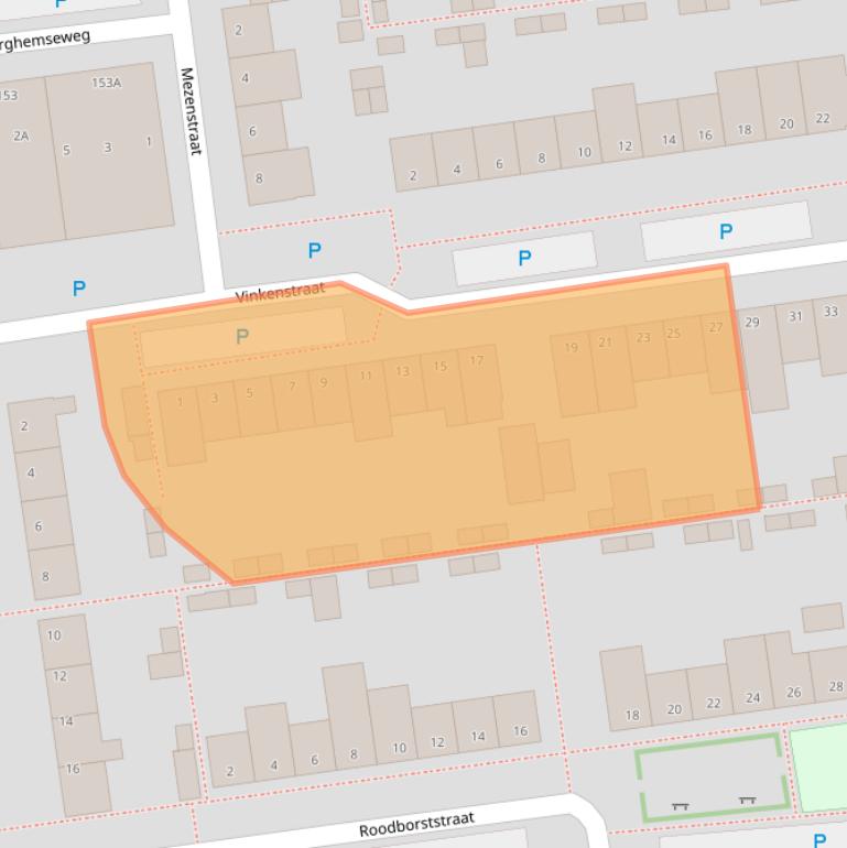 Kaart van postcodegebied 5348GR.
