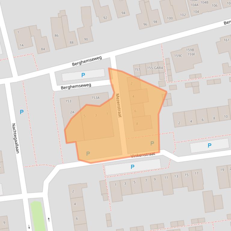 Kaart van postcodegebied 5348GV.