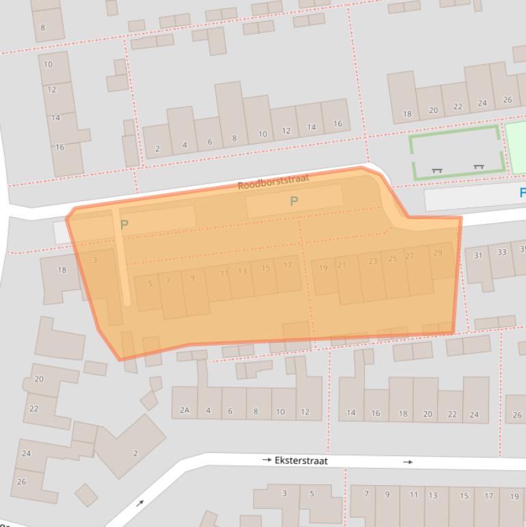 Kaart van postcodegebied 5348HA.