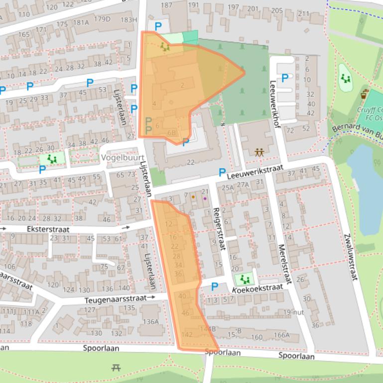 Kaart van postcodegebied 5348HL.