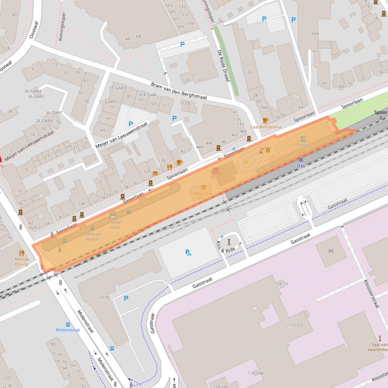 Kaart van postcodegebied 5348KA.