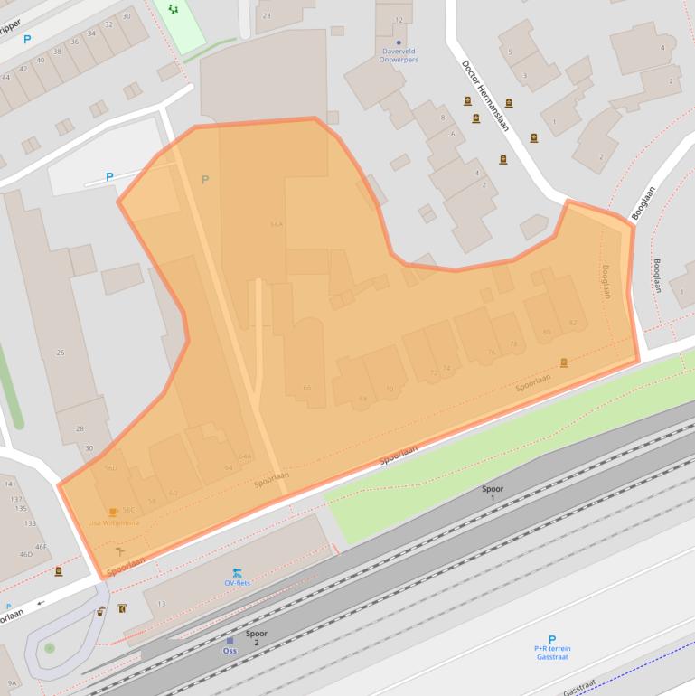 Kaart van postcodegebied 5348KC.