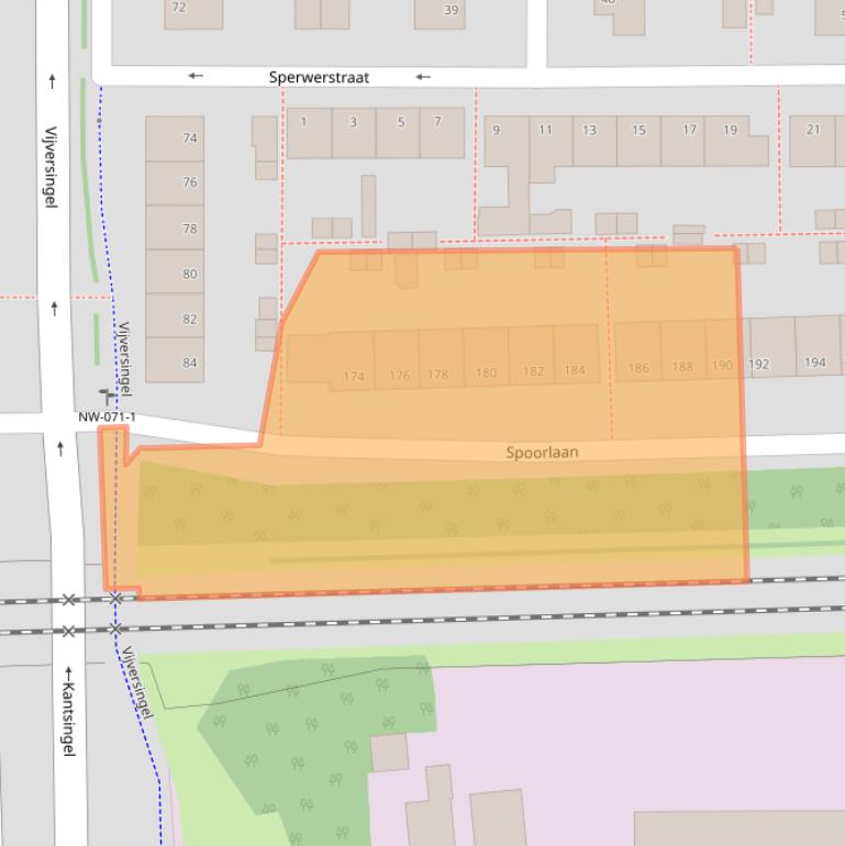 Kaart van postcodegebied 5348KG.
