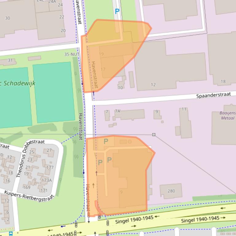 Kaart van postcodegebied 5348LD.