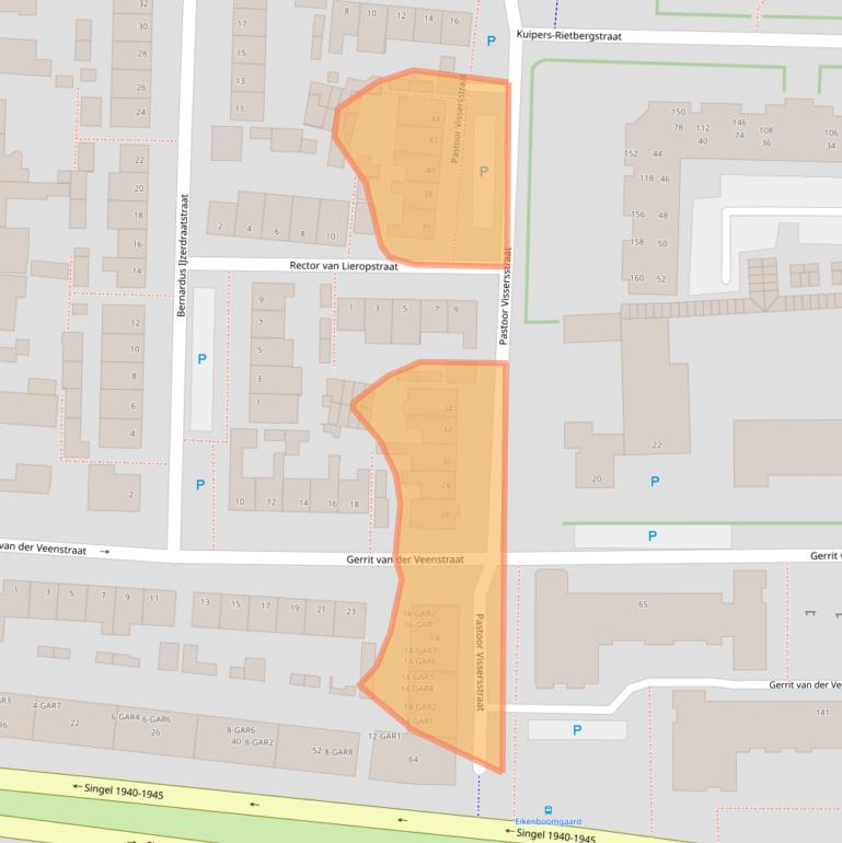Kaart van postcodegebied 5348PG.