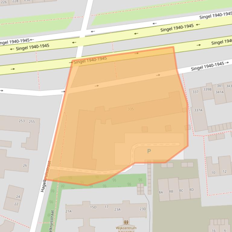 Kaart van postcodegebied 5348PN.