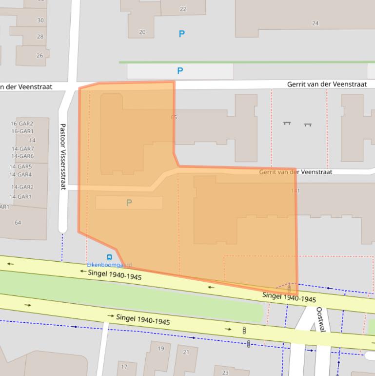 Kaart van postcodegebied 5348RB.