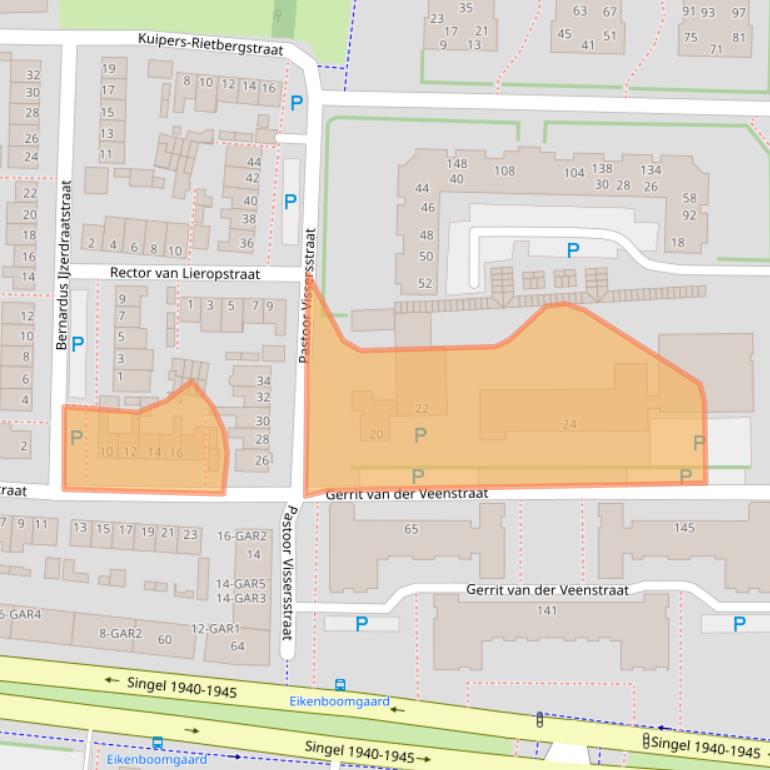 Kaart van postcodegebied 5348RD.