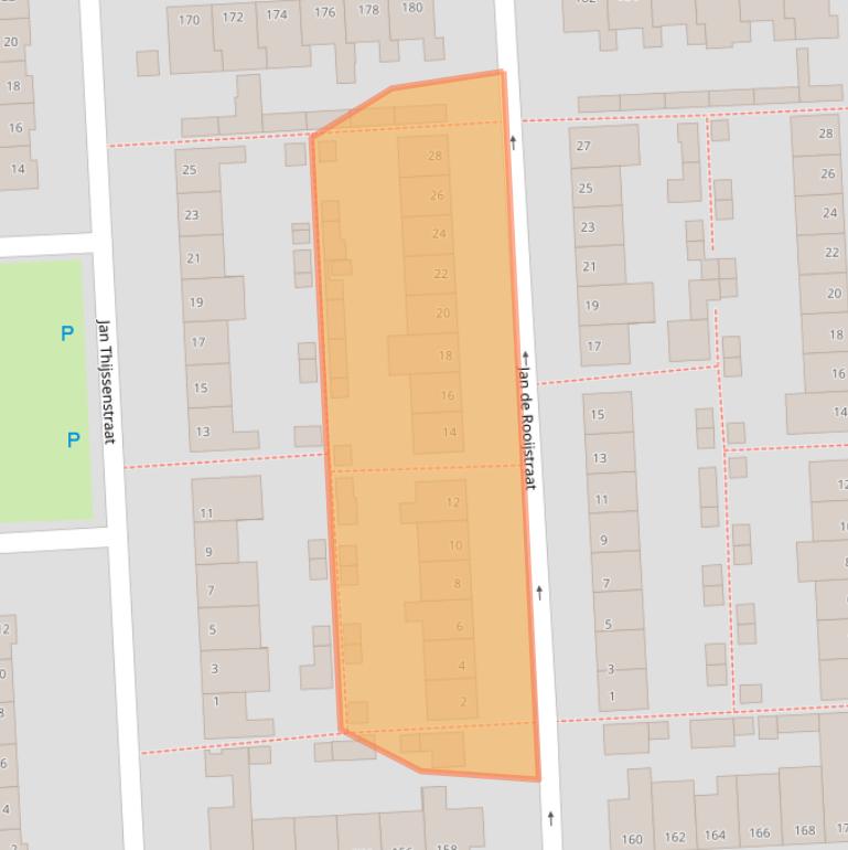 Kaart van postcodegebied 5348RR.