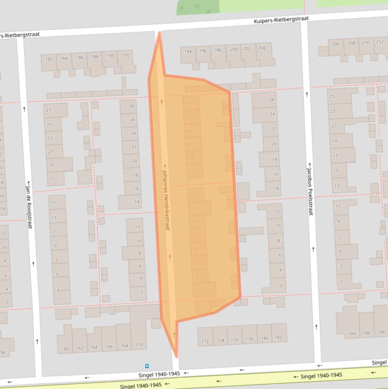 Kaart van postcodegebied 5348RS.