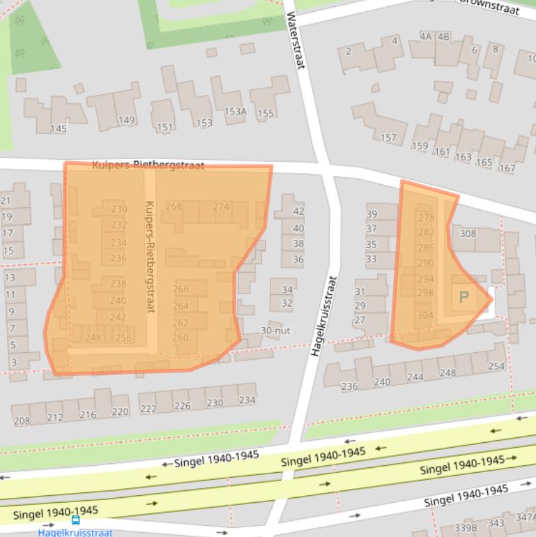 Kaart van postcodegebied 5348SP.