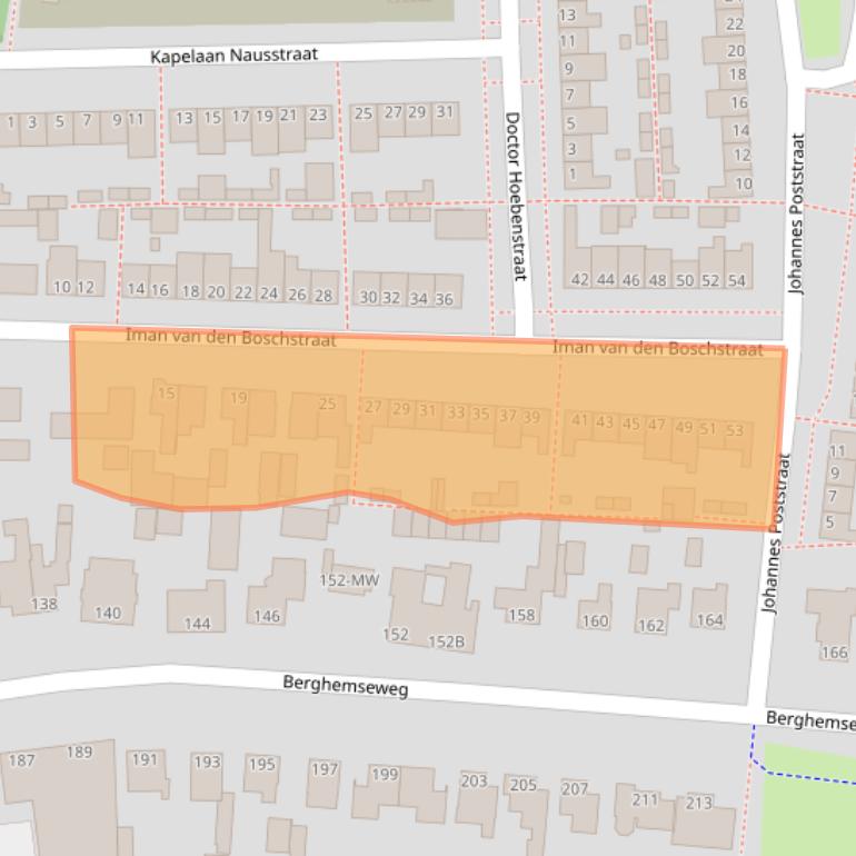 Kaart van postcodegebied 5348TE.