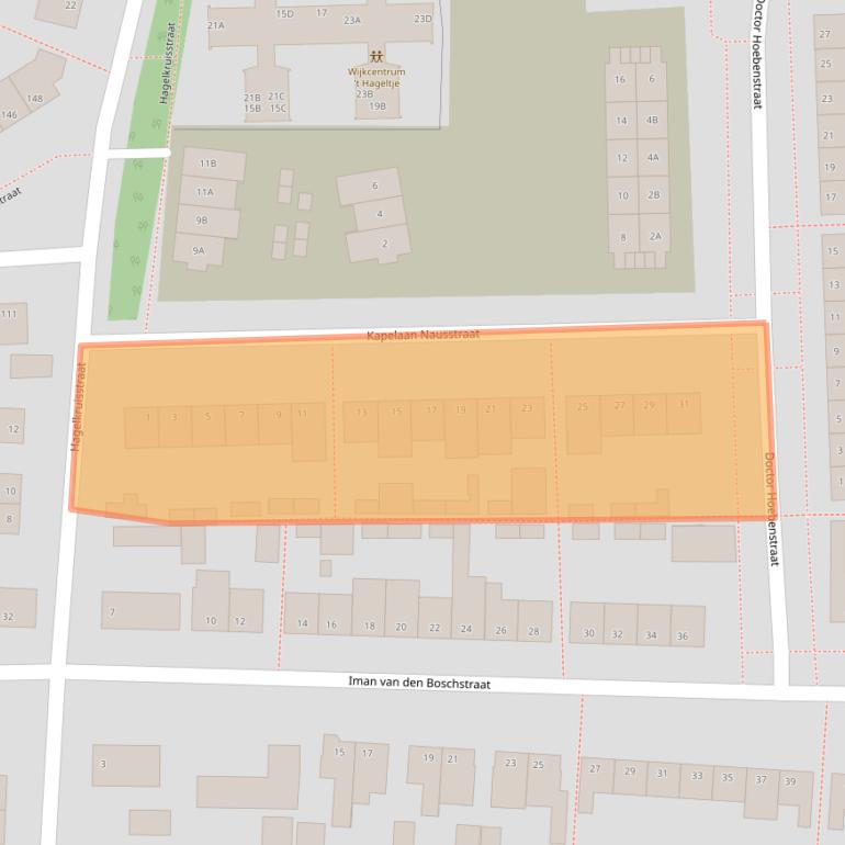 Kaart van postcodegebied 5348TH.