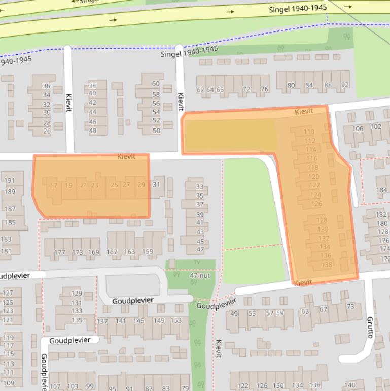 Kaart van postcodegebied 5348VJ.