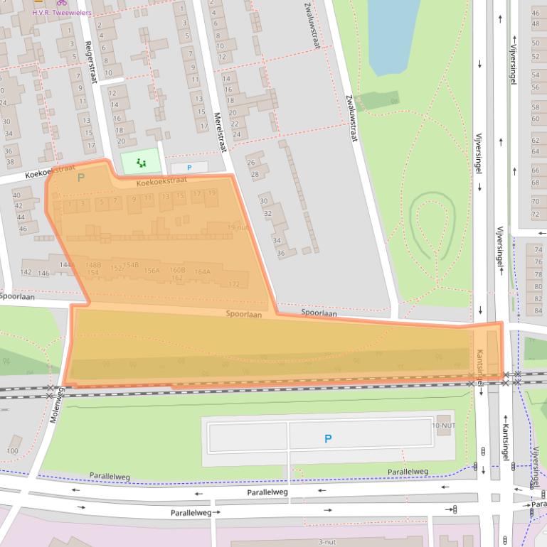 Kaart van postcodegebied 5348XC.