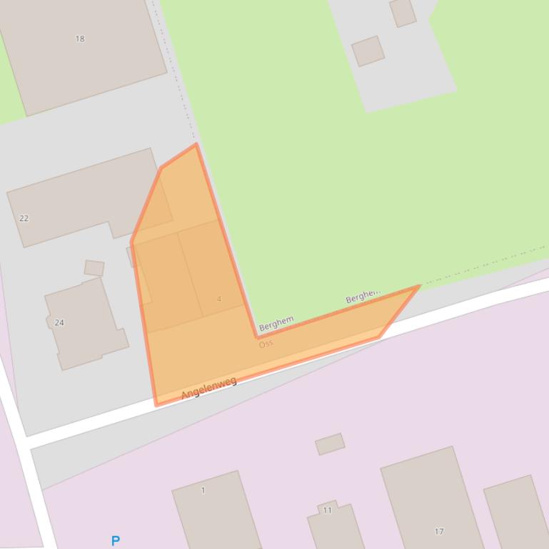 Kaart van postcodegebied 5349TE.