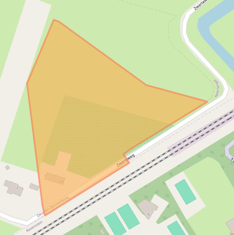 Kaart van postcodegebied 5352KE.