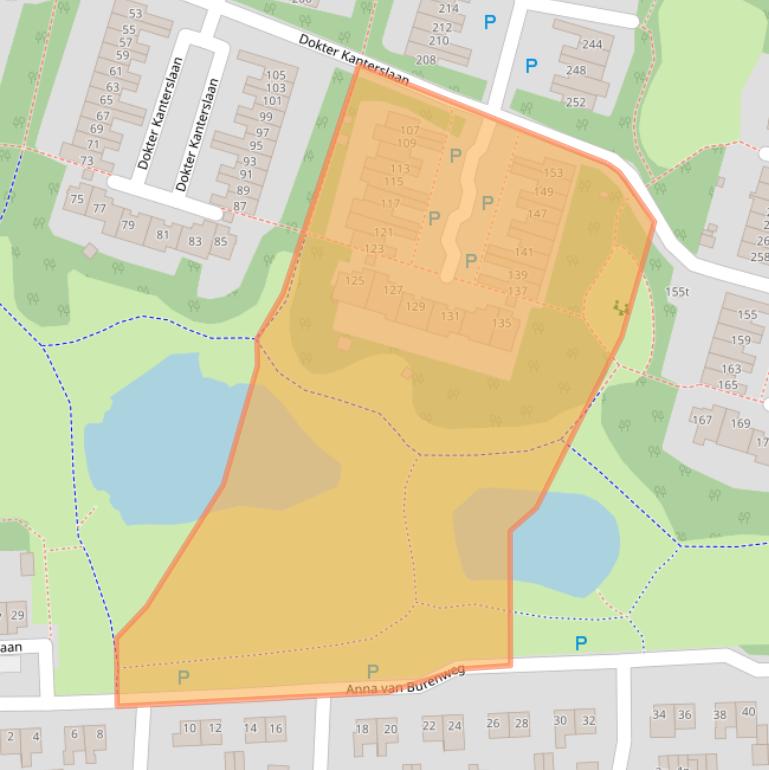Kaart van postcodegebied 5361NC.