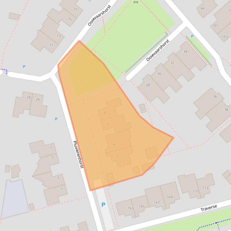 Kaart van postcodegebied 5361SN.