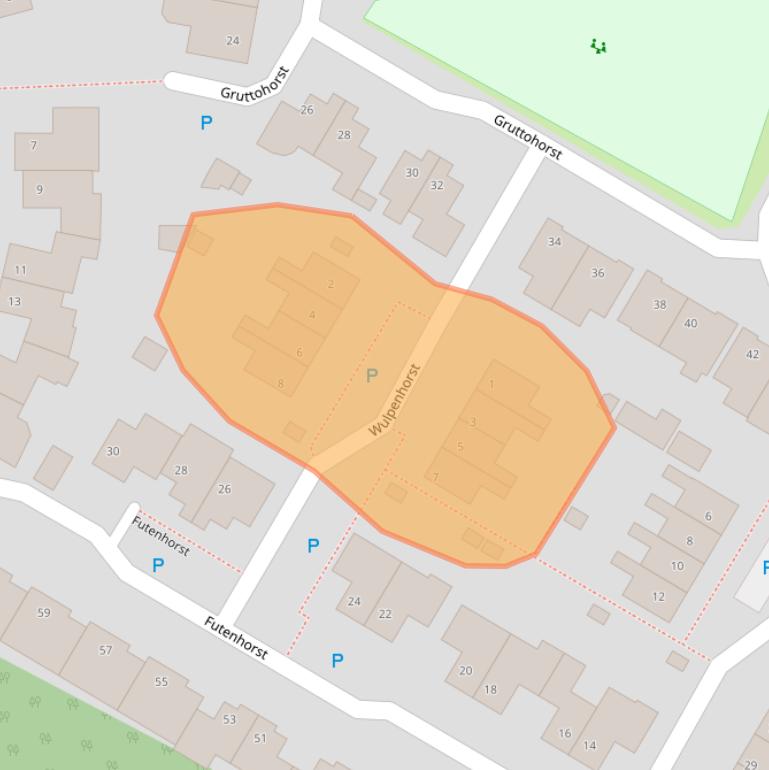 Kaart van postcodegebied 5361SV.