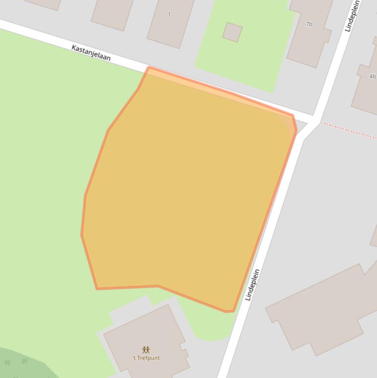 Kaart van postcodegebied 5363RC.