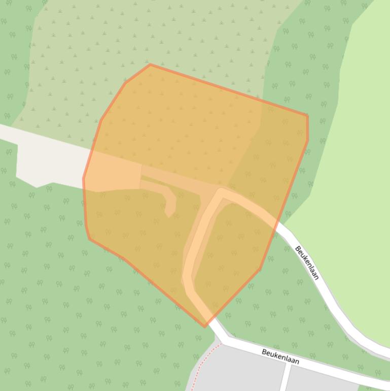 Kaart van postcodegebied 5363RJ.