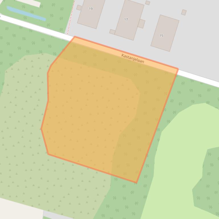 Kaart van postcodegebied 5363RK.