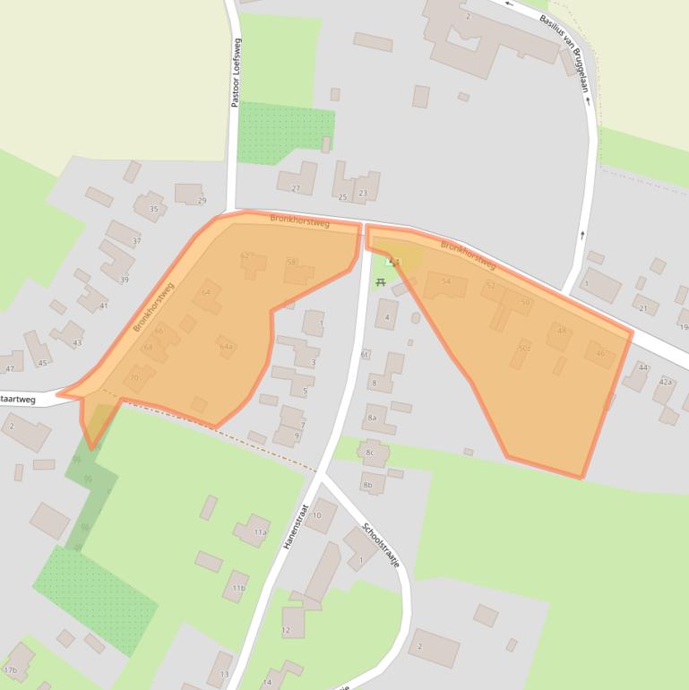 Kaart van postcodegebied 5363TZ.