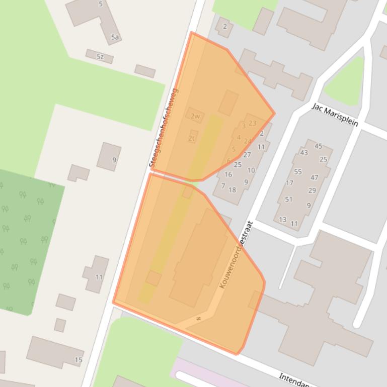 Kaart van postcodegebied 5363VP.