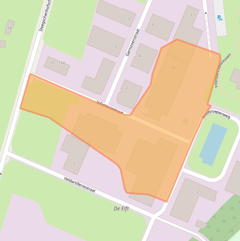 Kaart van postcodegebied 5363VW.