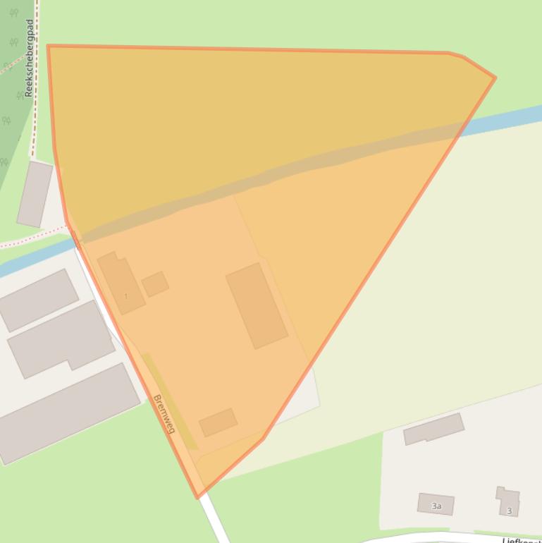 Kaart van postcodegebied 5364NG.