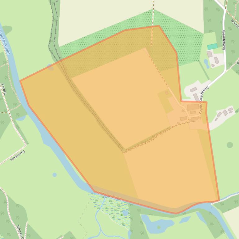 Kaart van postcodegebied 5364NW.