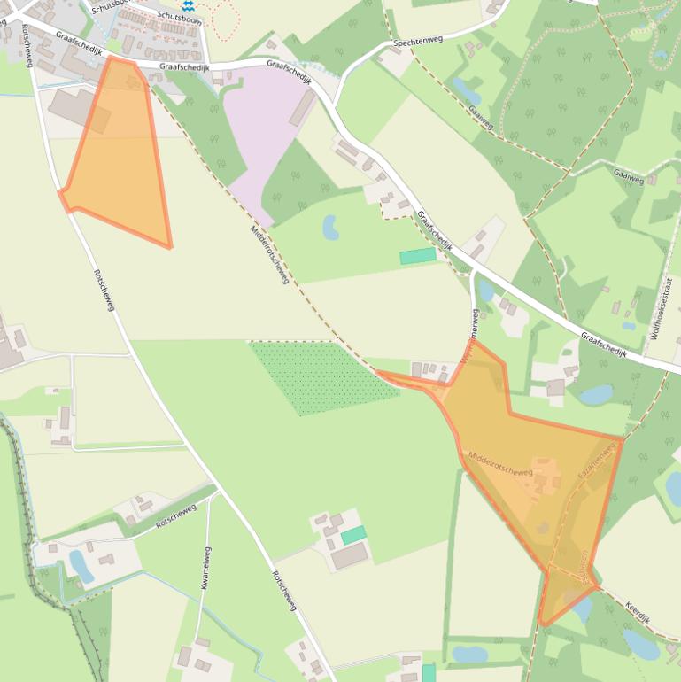 Kaart van postcodegebied 5364PA.