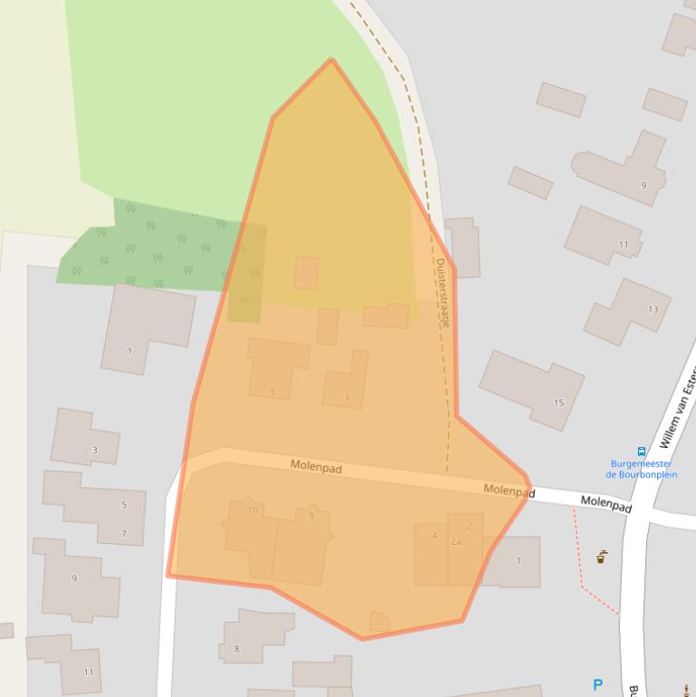 Kaart van postcodegebied 5364PV.