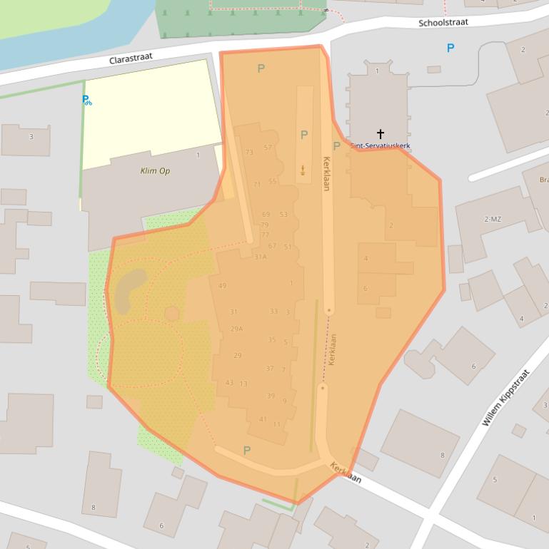 Kaart van postcodegebied 5366AR.