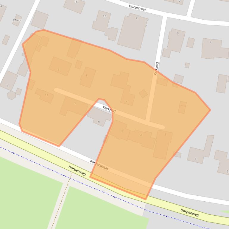 Kaart van postcodegebied 5367AN.