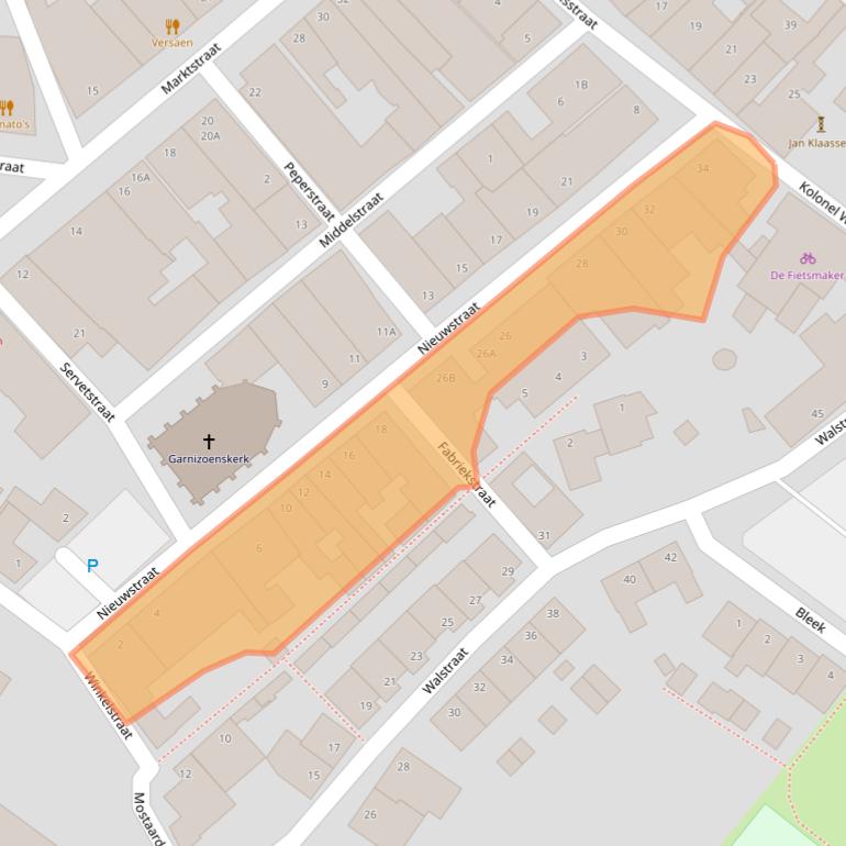 Kaart van postcodegebied 5371AJ.