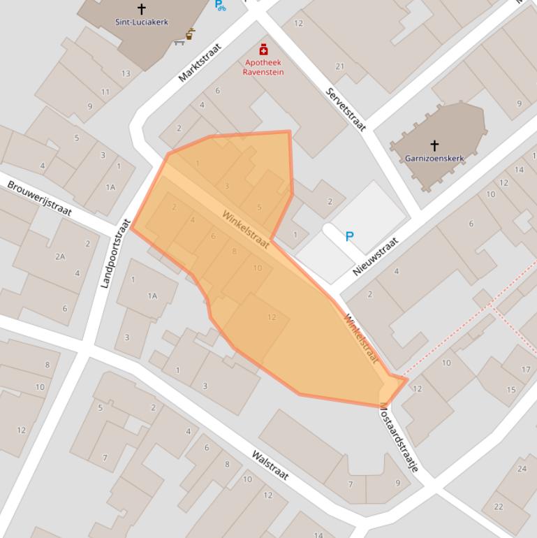 Kaart van postcodegebied 5371AV.