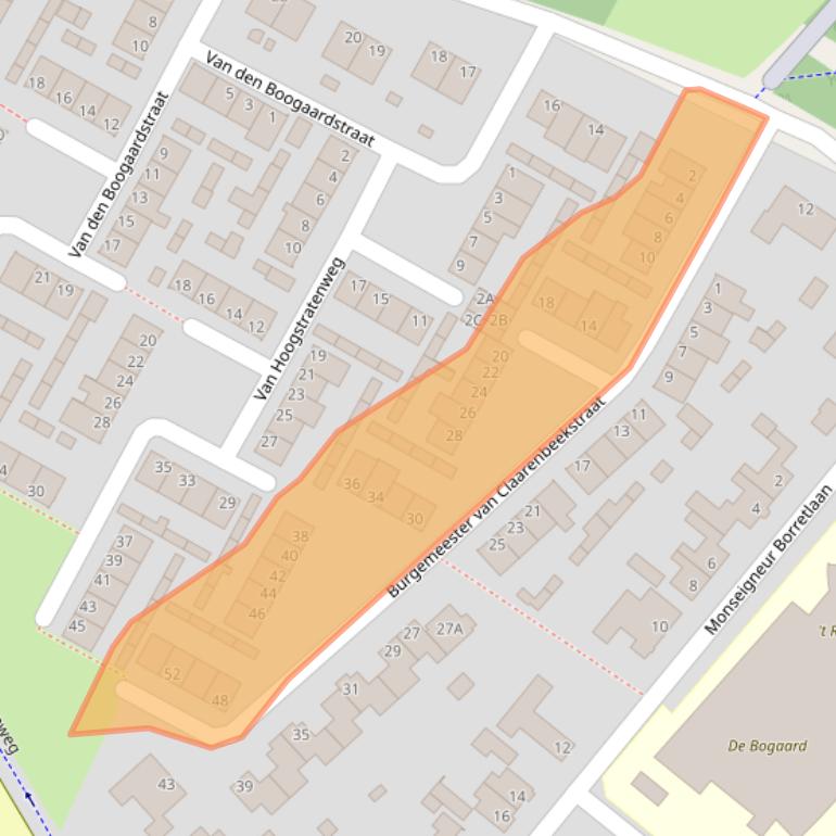 Kaart van postcodegebied 5371BL.