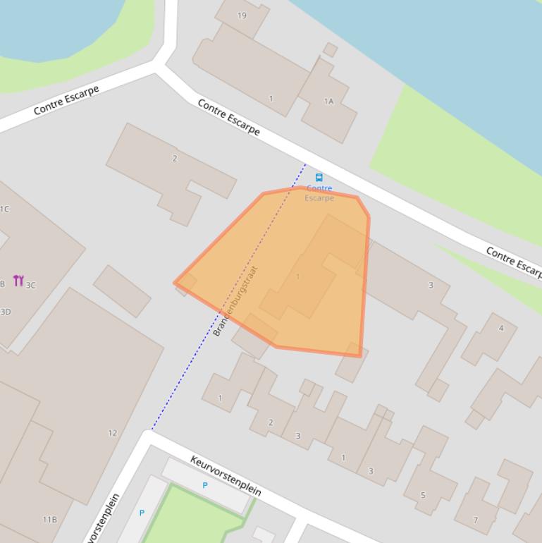 Kaart van postcodegebied 5371CC.