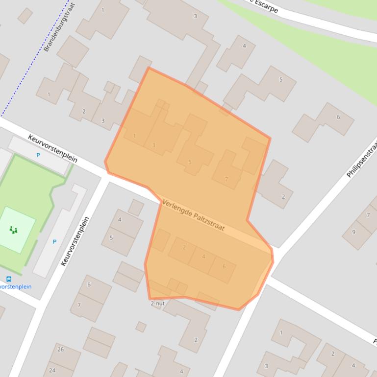 Kaart van postcodegebied 5371CL.