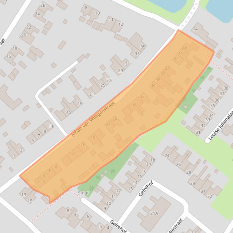 Kaart van postcodegebied 5371CV.