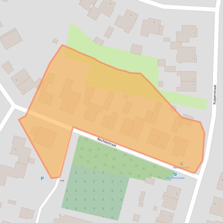 Kaart van postcodegebied 5371LD.